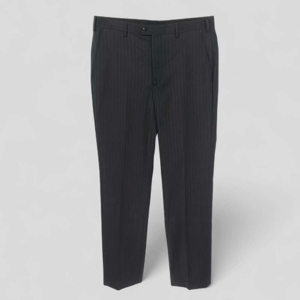 Brooks Brothers 1818 Fitzgerald Wool Flat Front Dress Pants W34xL32.75